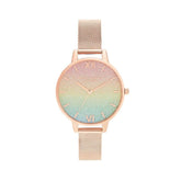 Olivia Burton Multicolor Stainless Steel Dress Watch